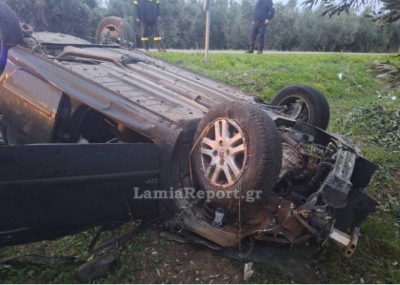 Τραγωδία στην Φθιώτιδα: Νεκροί δύο φίλοι σε τροχαίο – Το ΙΧ τους «καρφώθηκε» σε ελιά