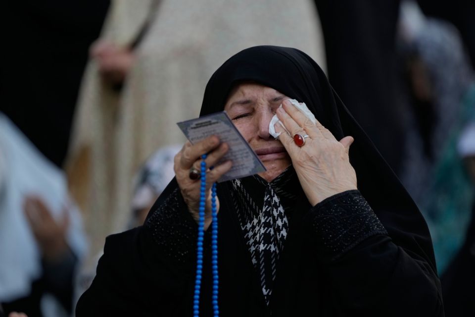 APTOPIX Iran Prayer for Rain