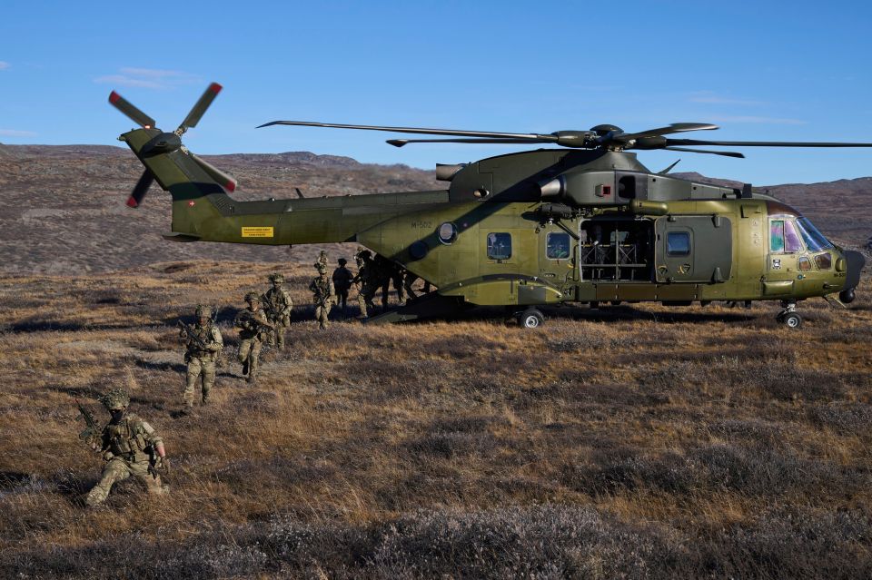 Greenland Nato Military Exercise
