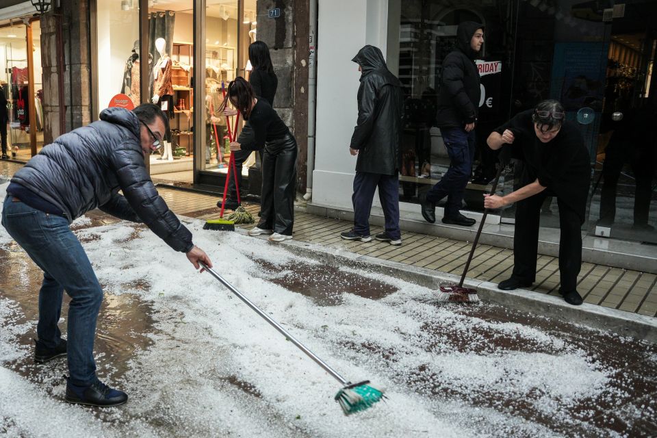 ΚΑΚΟΚΑΙΡΙΑ ΣΤΗΝ ΛΕΣΒΟ (ΠΑΝΑΓΙΩΤΗΣ ΜΠΑΛΑΣΚΑΣ/EUROKINISSI)