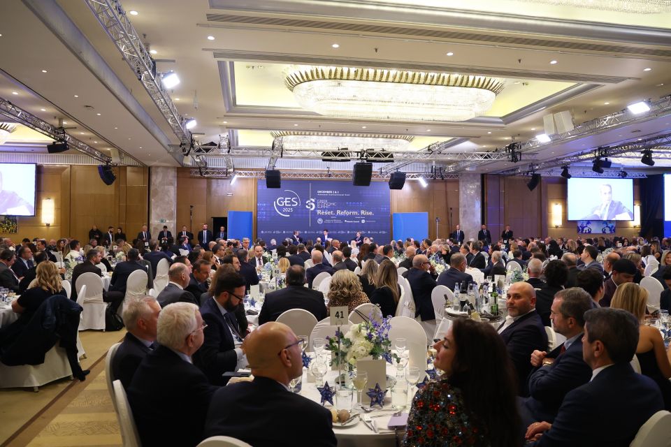 ΣΥΜΜΕΤΟΧΗ ΤΟΥ ΠΡΩΘΥΠΟΥΡΓΟΥ ΚΥΡΙΑΚΟΥ ΜΗΤΣΟΤΑΚΗ ΜΕ ΣΥΖΗΤΗΣΗ ΜΕ ΤΟΝ ΠΡΟΕΔΡΟ ΤΟΥ ΕΛΛΗΝΟΑΜΕΡΙΚΑΝΙΚΟΥ ΕΜΠΟΡΙΚΟΥ ΕΠΙΜΕΛΗΤΗΡΙΟΥ ΓΙΑΝΝΗ ΣΑΡΑΚΑΚΗ ΣΤΟ ΠΛΑΙΣΙΟ ΤΟΥ 36ου Greek Economic Summit