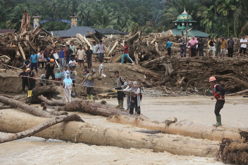 Indonesia Extreme Weather Asia Flooding