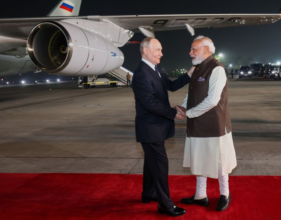 India Russia Putin