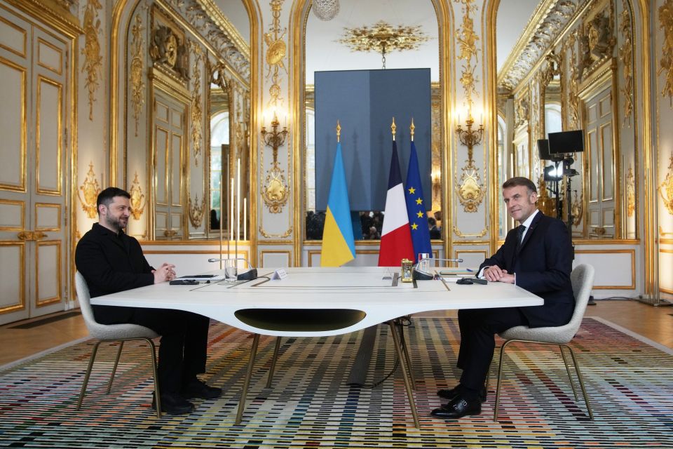 Zelensky - Macron