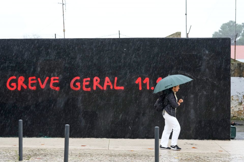 Portugal General Strike