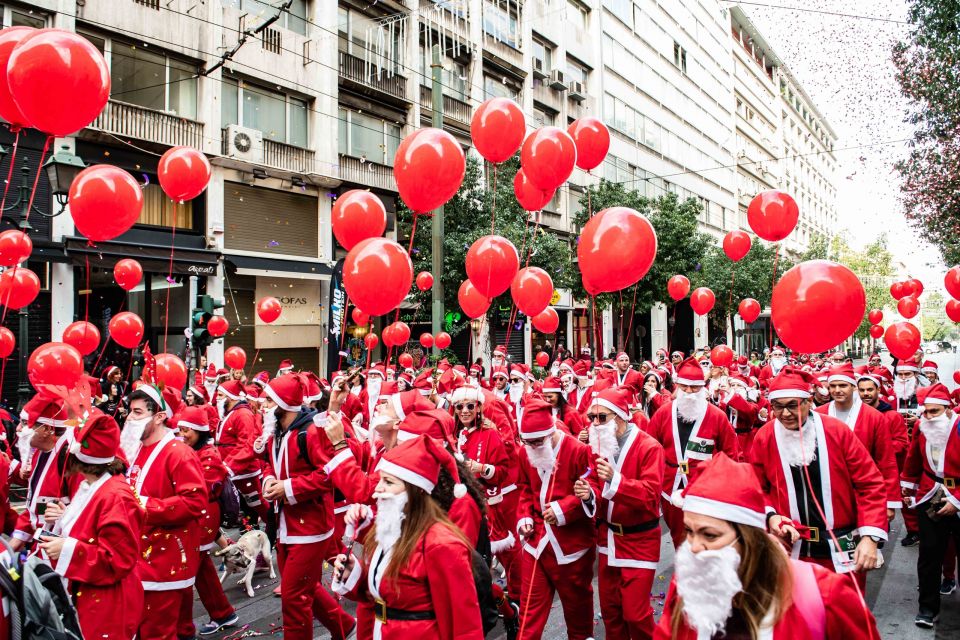 athens santa run