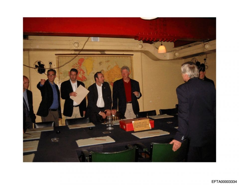 Jeffrey Epstein klinton speisi