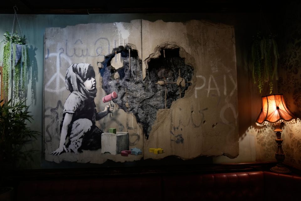 Israel Palestinians Banksy