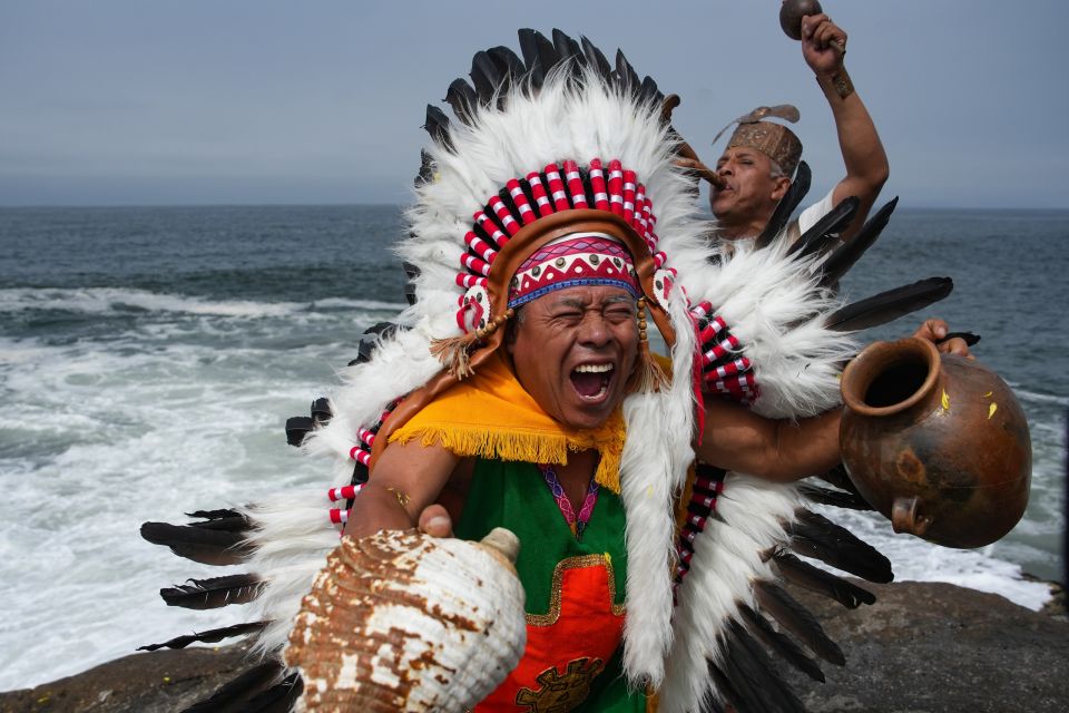 APTOPIX Peru New Year Shamans