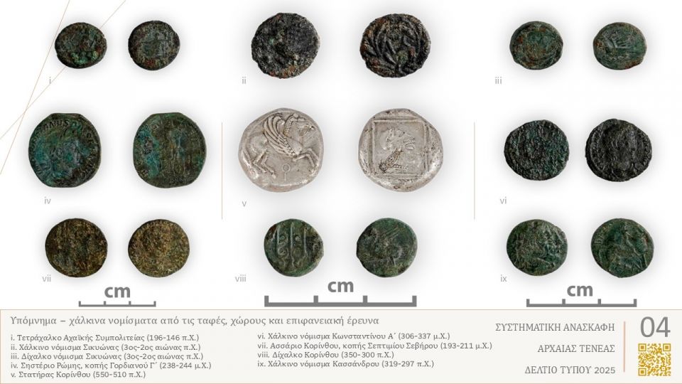 nomismata arxaia temea