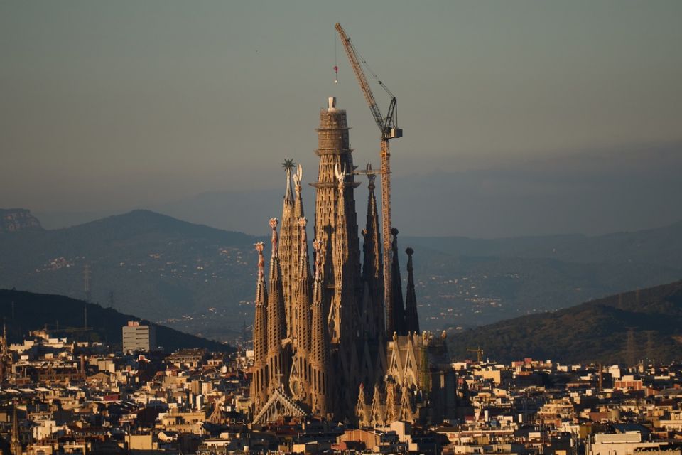 APTOPIX Spain Sagrada Familia