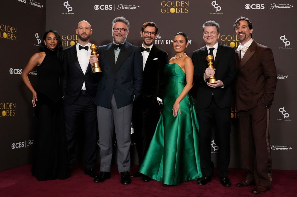 Frida Perez,Evan Goldberg,Seth Rogen,Peter Huyck,Chase Sui Wonders,Alex Gregory,James Weaver