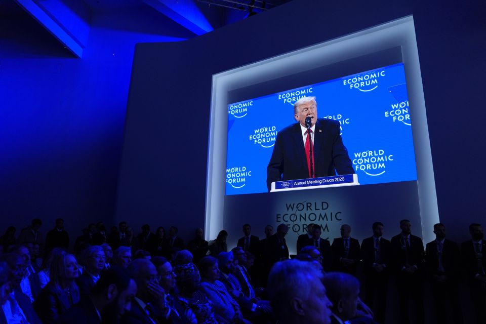 Switzerland Davos Trump