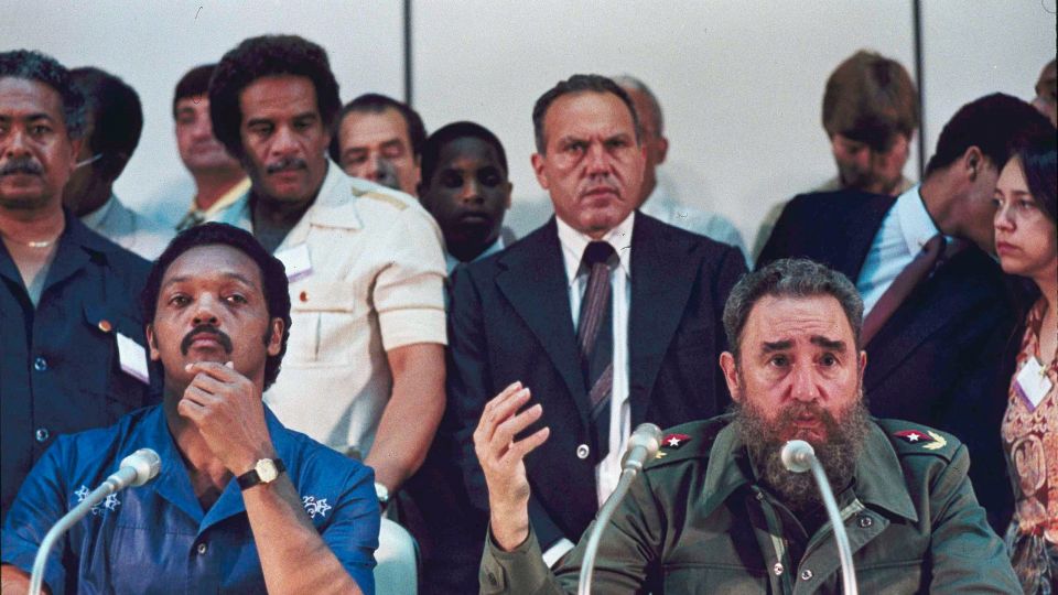 Jesse Jackson, fidel castro
