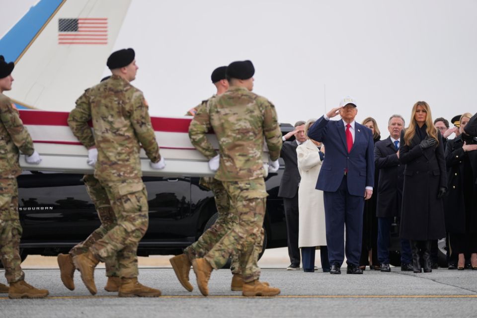 Trump Iran US Military Deaths Casualty Return