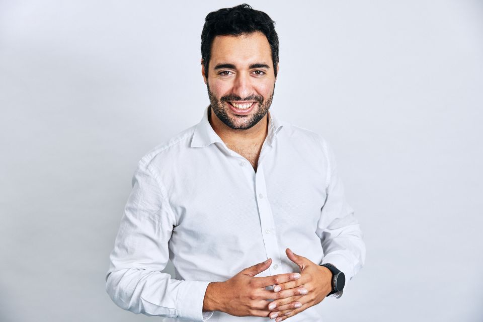 Open Cosmos headshot and team shoot, comm by Elena Santana