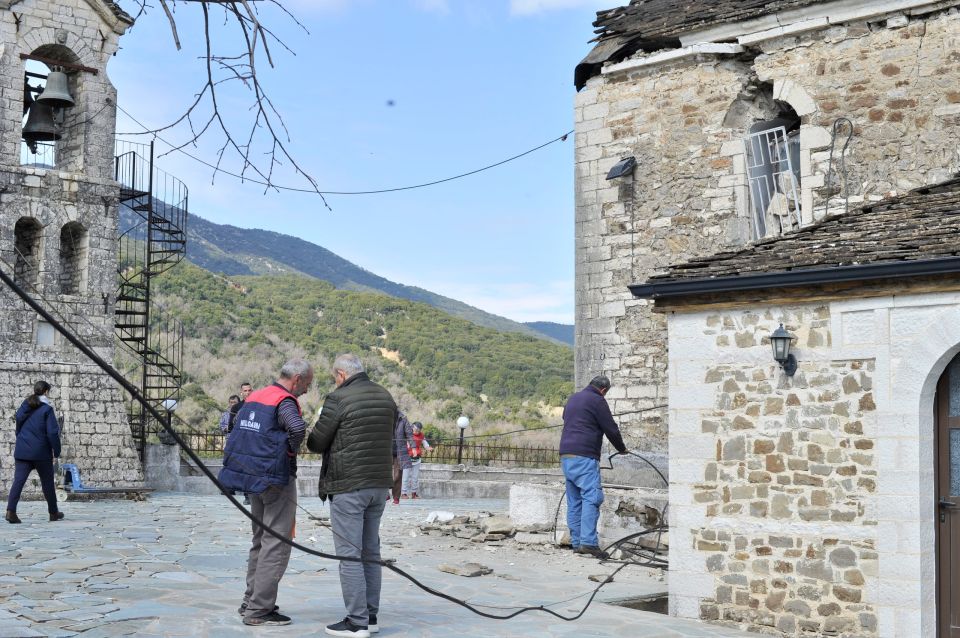 seismos thesprotia ipeiros 