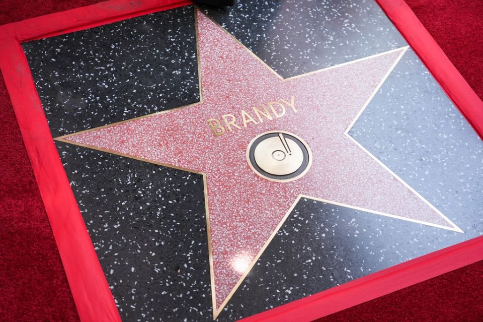 Brandy Hollywood Walk of Fame