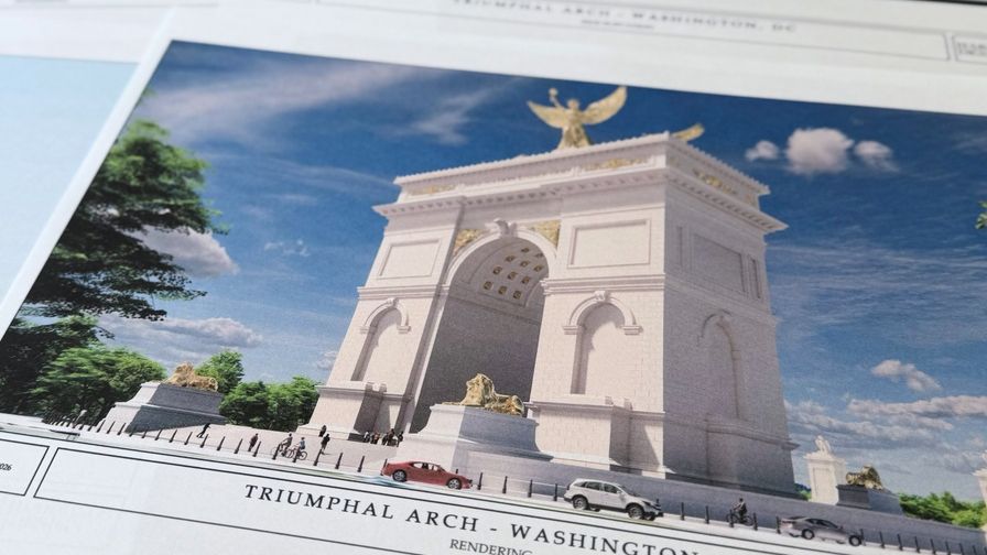 Trump Triumphal Arch, apsida