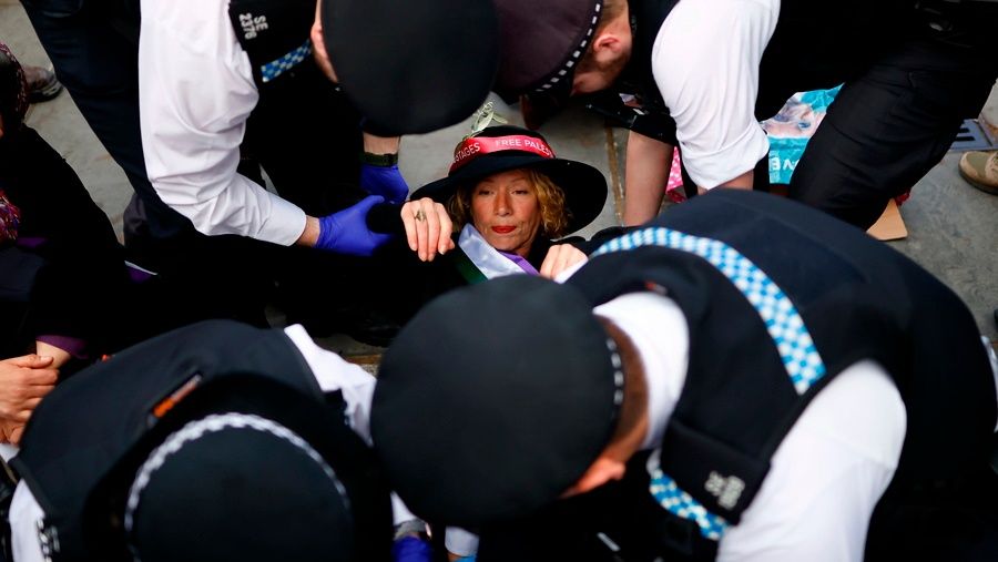 Palestine Action, london