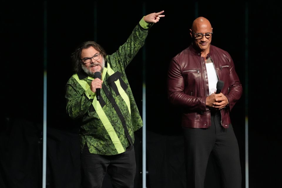 Jack Black,Dwayne Johnson
