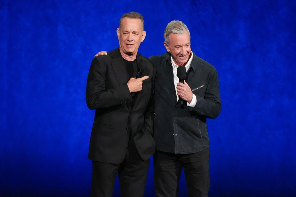 Tom Hanks Tim Allen CinemaCon
