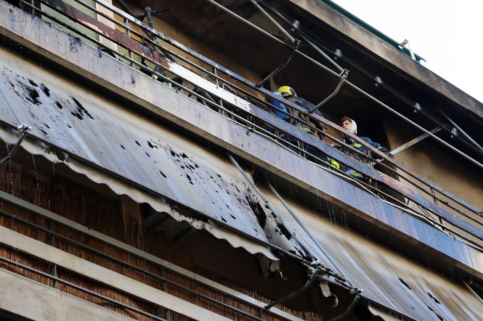 kolonos fotia pyrkagia diamerisma nekroi traymatias