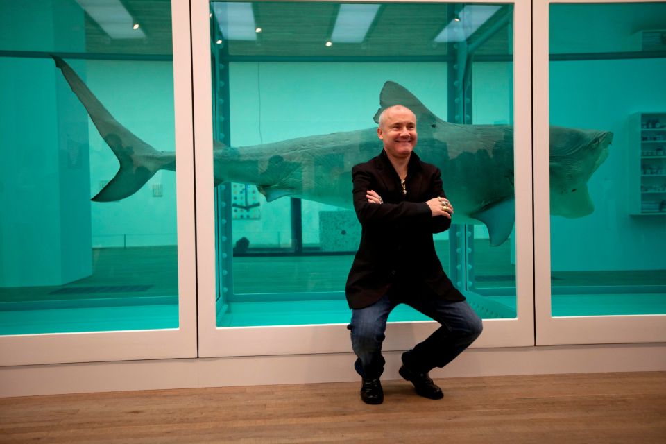 APTOPIX Britain Damien Hirst