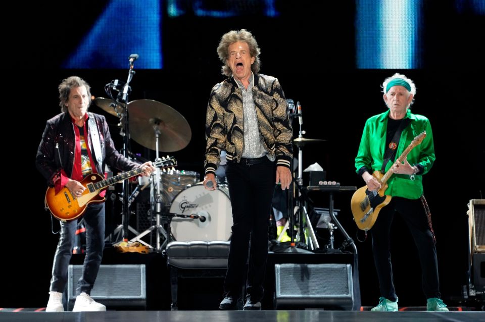 Ron Wood,Mick Jagger,Keith Richards