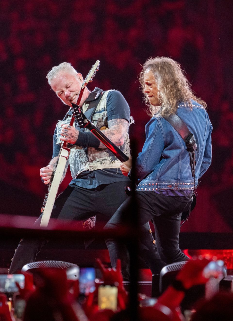 James Hetfield,Kirk Hammett