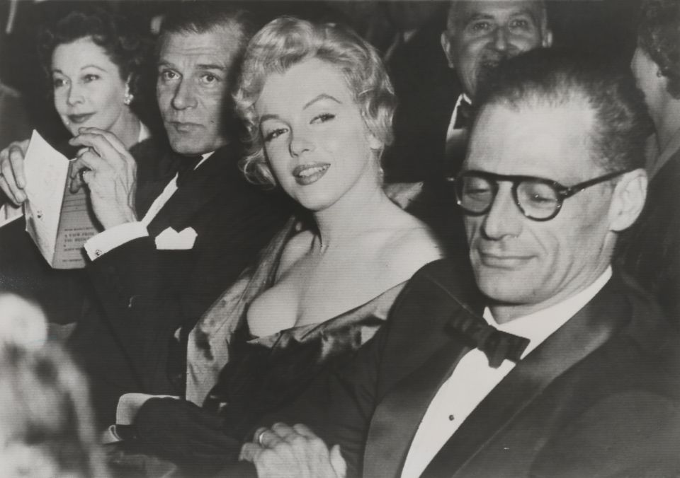Vivien Leigh,Sir Laurence Olivier,Marilyn Monroe,Arthur Miller