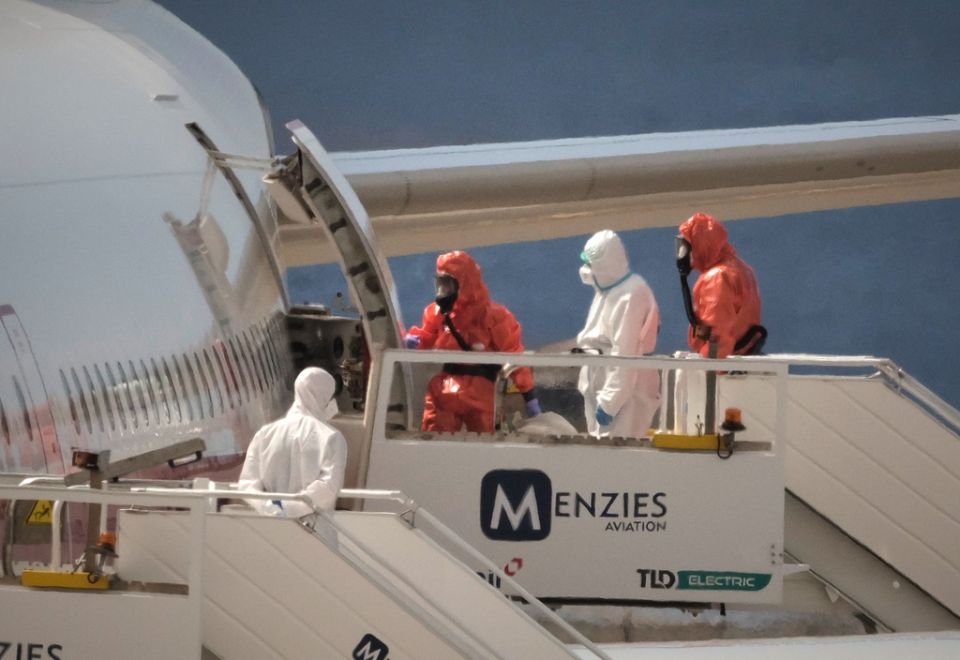 APTOPIX Spain Hantavirus Ship