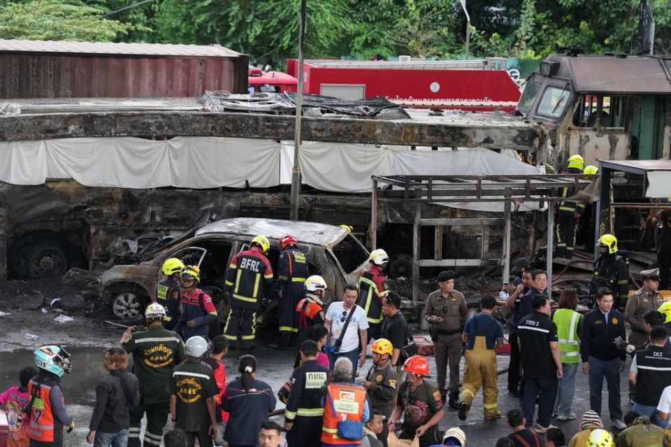Thailand Train Crash