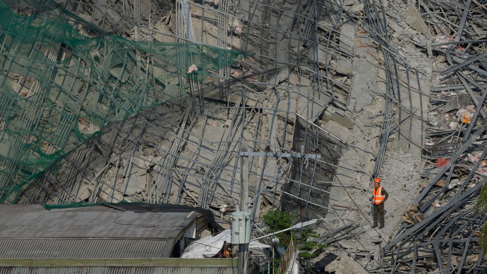 Philippines Building Collapse, filippines, katarreusi ktiriou