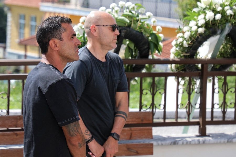 [387297] ΕΙΚΟΝΕΣ ΑΠΟ ΤΗΝ ΚΗΔΕΙΑ ΤΟΥ ΠΑΡΑΣΚΕΥΑ ΑΝΤΖΑ (ΛΑΣΚΑΡΗΣ ΤΣΟΥΤΣΑΣ / EUROKINISSI)