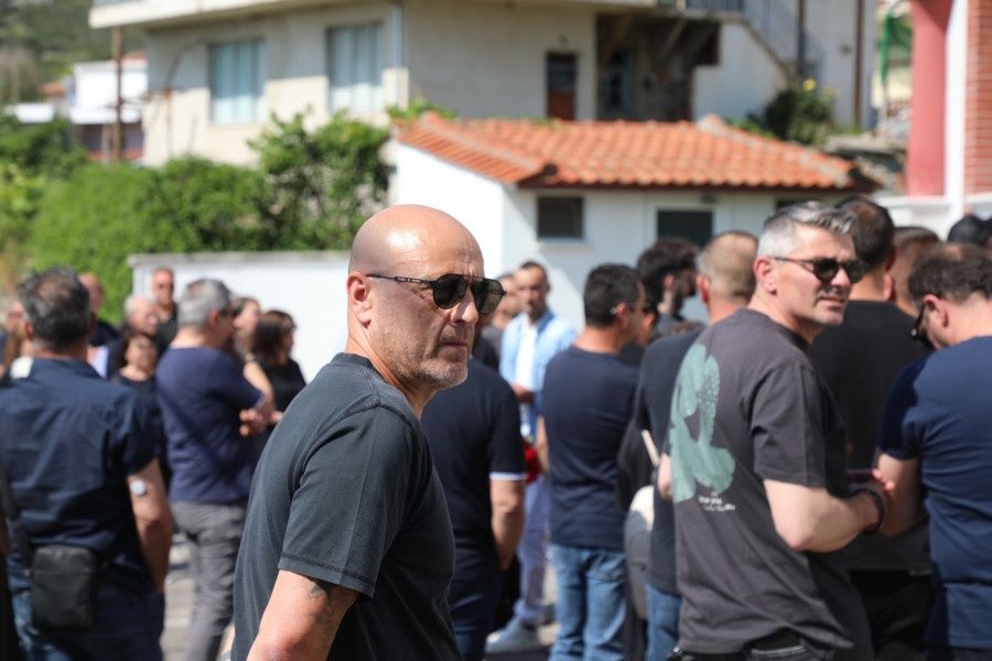 [387297] ΕΙΚΟΝΕΣ ΑΠΟ ΤΗΝ ΚΗΔΕΙΑ ΤΟΥ ΠΑΡΑΣΚΕΥΑ ΑΝΤΖΑ (ΛΑΣΚΑΡΗΣ ΤΣΟΥΤΣΑΣ / EUROKINISSI)