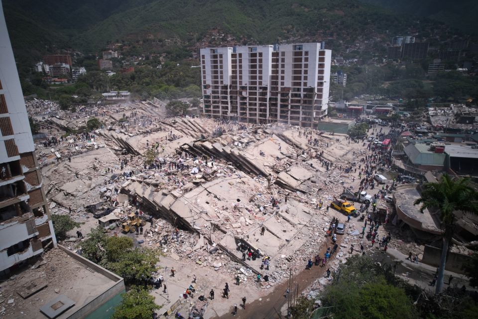 APTOPIX Venezuela Earthquake