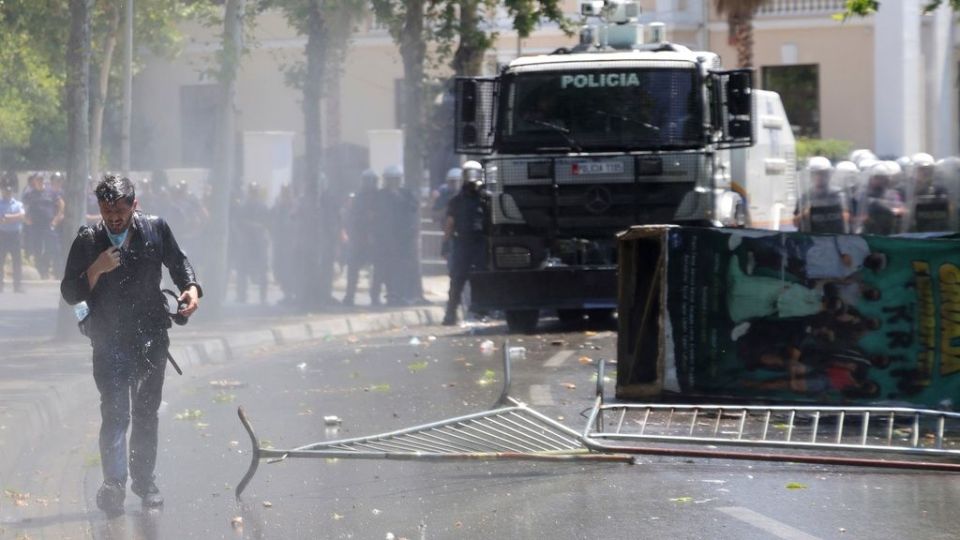 Albania Protest
