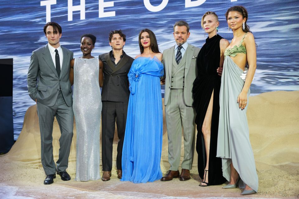 Robert Pattinson,Lupita Nyong’o,Tom Holland,Anne Hathaway,Matt Damon,Charlize Theron,Zendaya