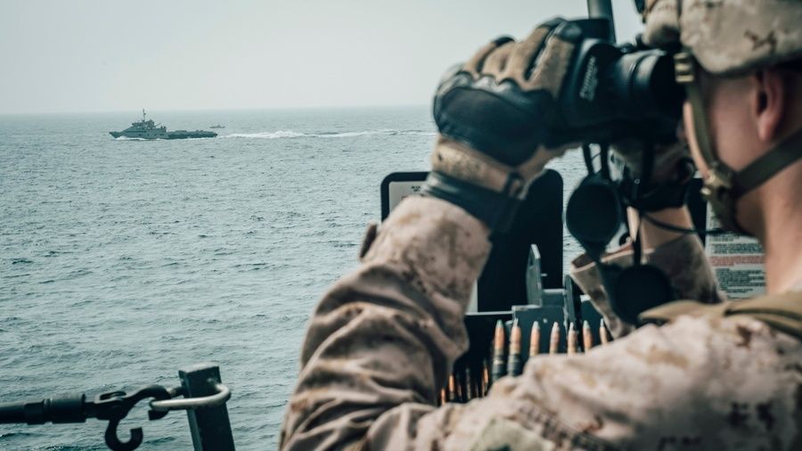 Strait of Hormuz Transit aboard USS John P. Murtha