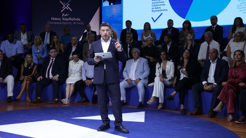 Χαρδαλιάς: Η Αττική αλλάζει με έργα με 352 έργα 2,587 δις ευρώ