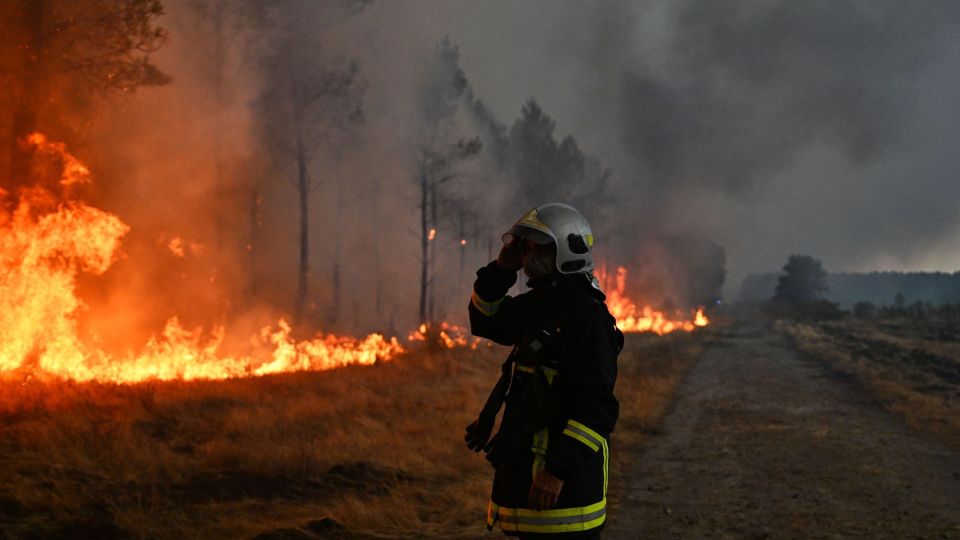 France Wildfires, gallia, pyrkagies, pirkagies