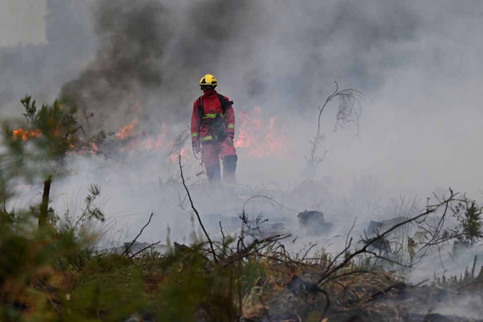 APTOPIX France Wildfires