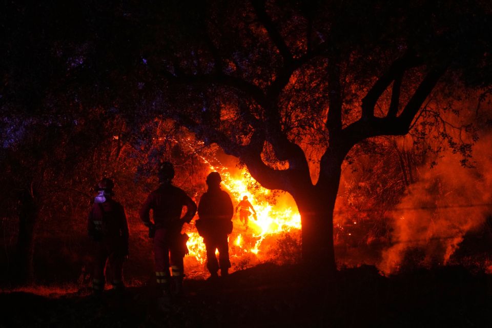 Spain Wildfires, ISPANIA, PYRKAGIES, FOTIES