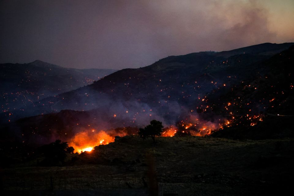 ΦΩΤΙΑ ΠΥΡΚΑΓΙΑ ΡΕΘΥΜΝΟ ΚΡΗΤΗ FOTIA KRITI