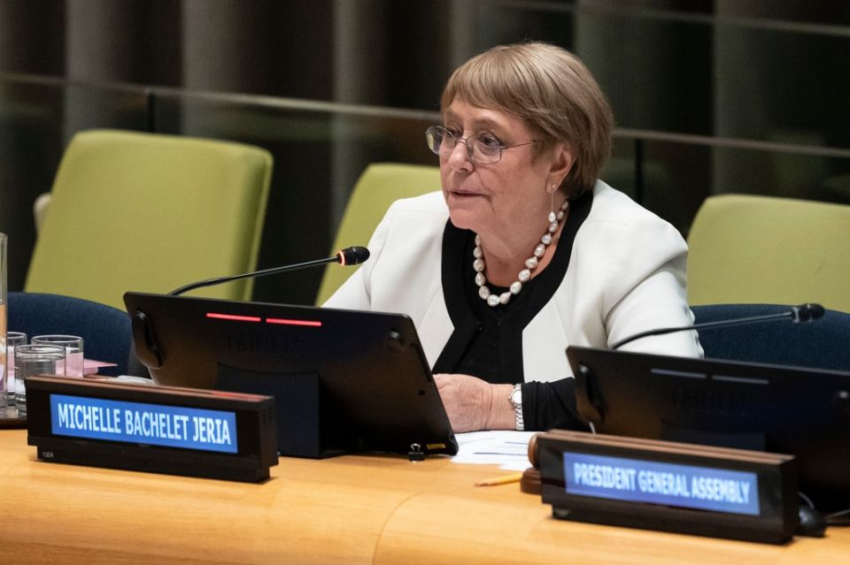 Michelle Bachelet misel mpaselet xili