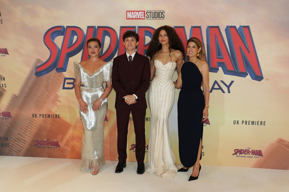 Florence Pugh,Tom Holland,Zendaya,Marisa Tomei