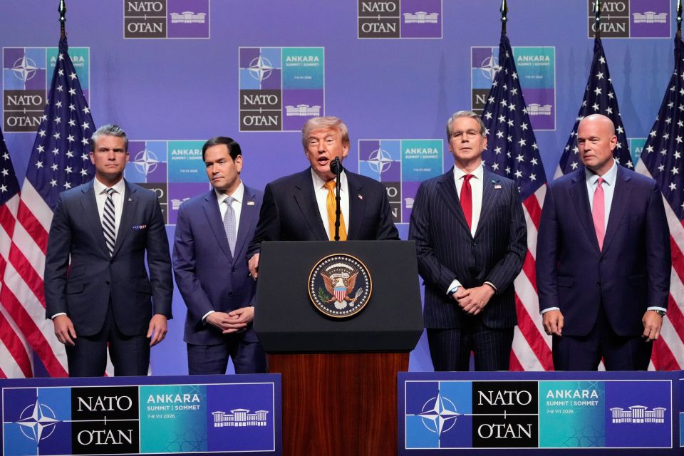Turkey NATO Summit TRUMP RUBIO BESSENT HEGSETH