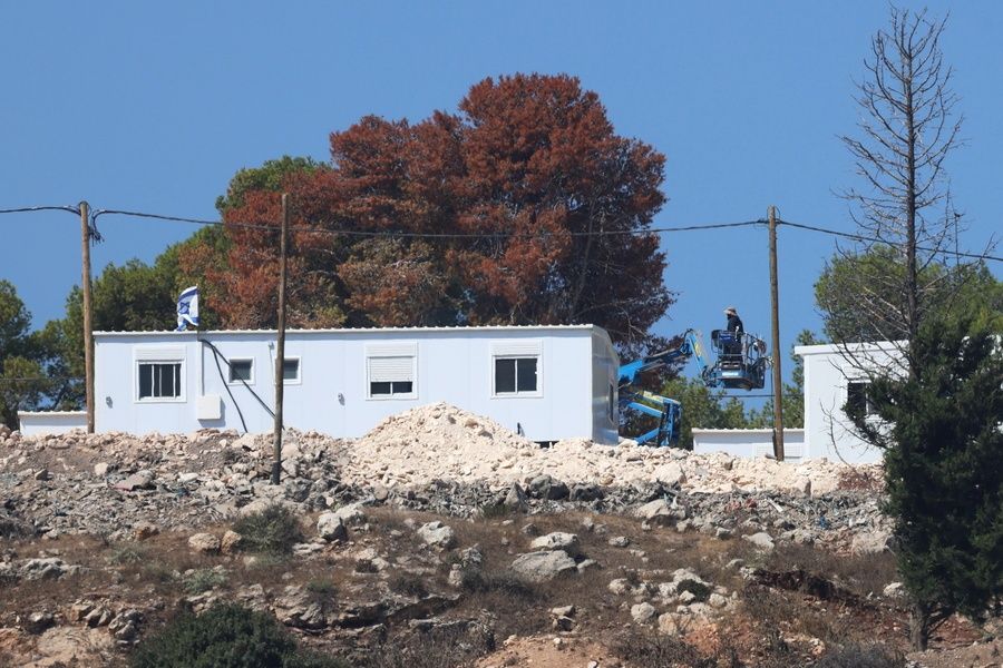 Israeli settlers return to rebuilt Kadim settlement in West Bank