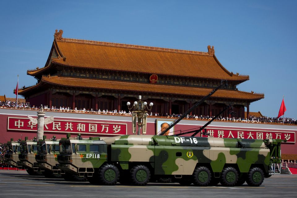 China Taiwan Missiles